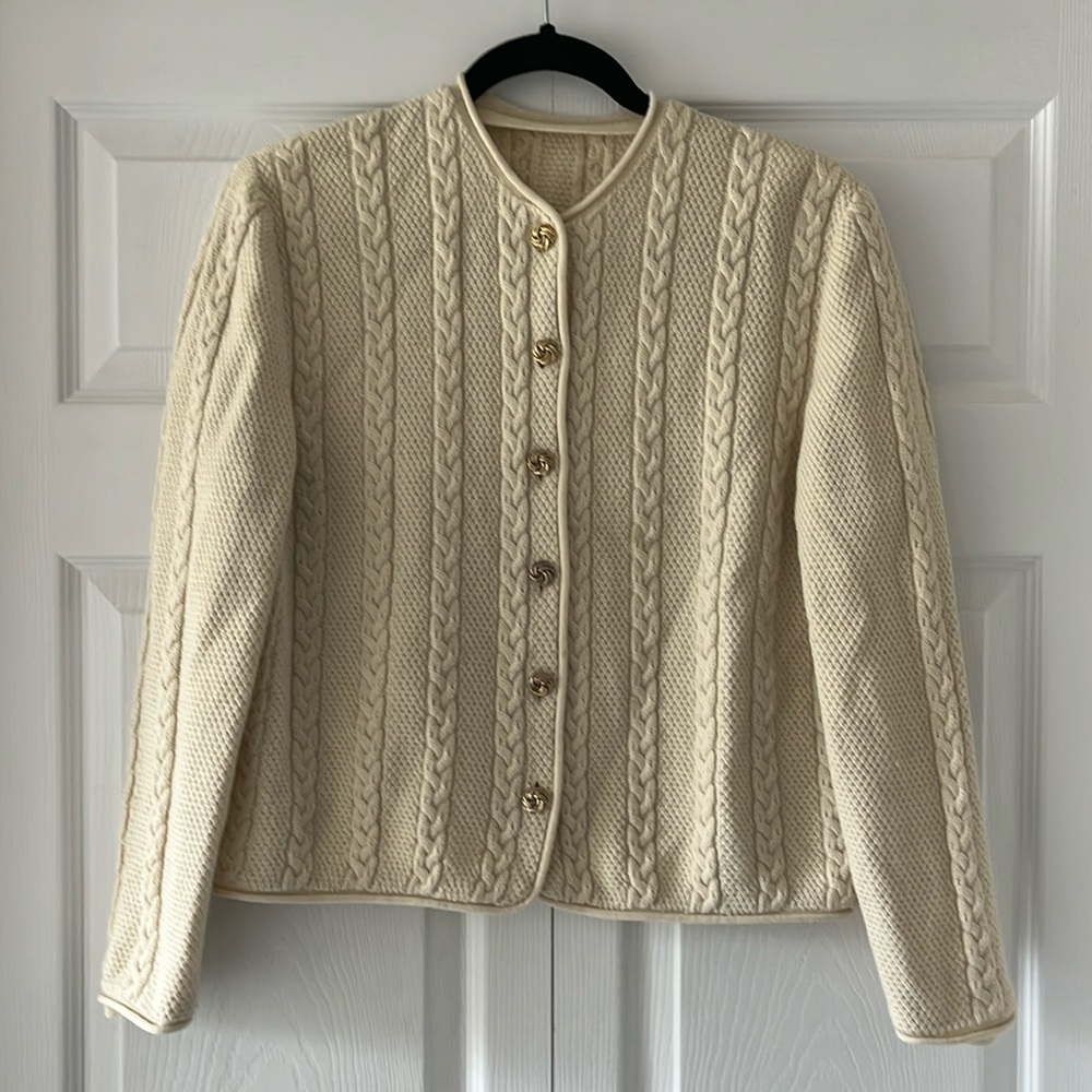 Vintage wool cardigan